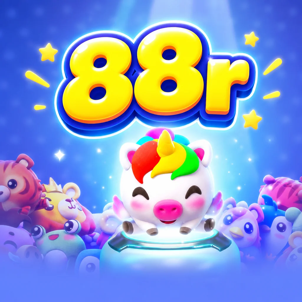 Logo 88r di antara deretan boneka lucu dari Plushie Frenzy